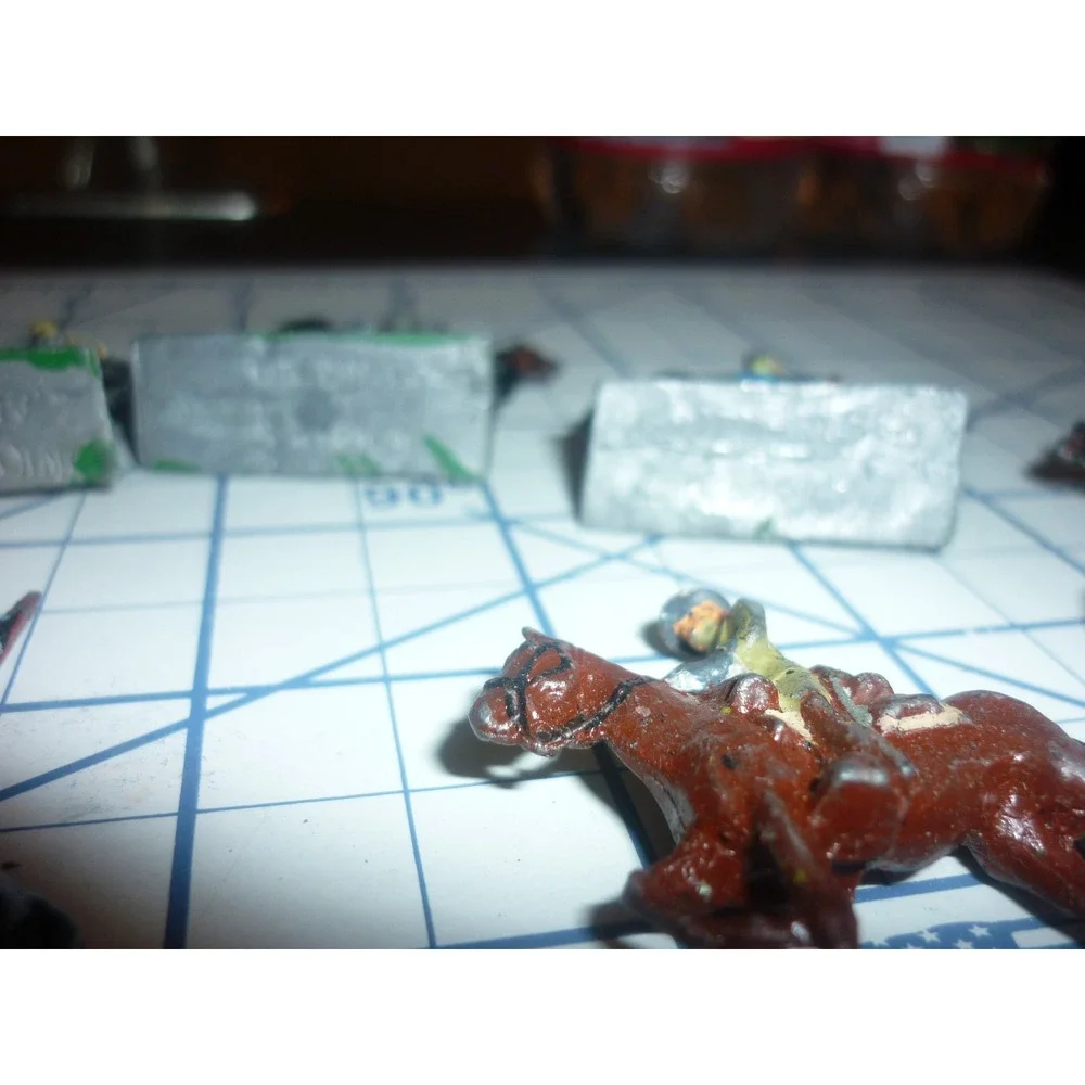Vintage SAE Lead Cavalry Soldiers Lot 8pc Civil War Union Confederate Toy 2in